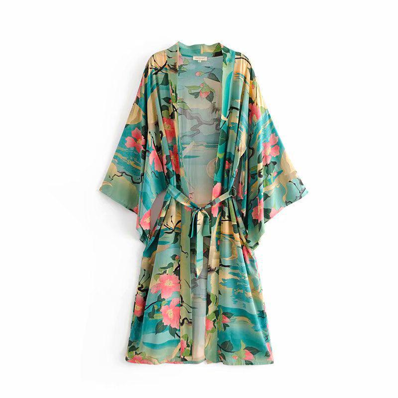 Robe Kimono Manche Longue | Kimono Passion